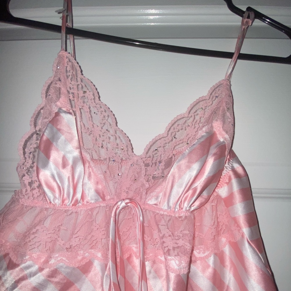 victoria secret lingerie babydoll top.